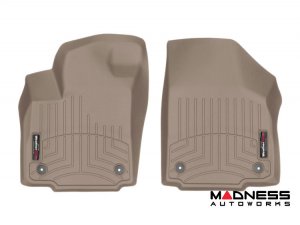 Maserati GranTurismo Floor Liners - WeatherTech - Tan - Front